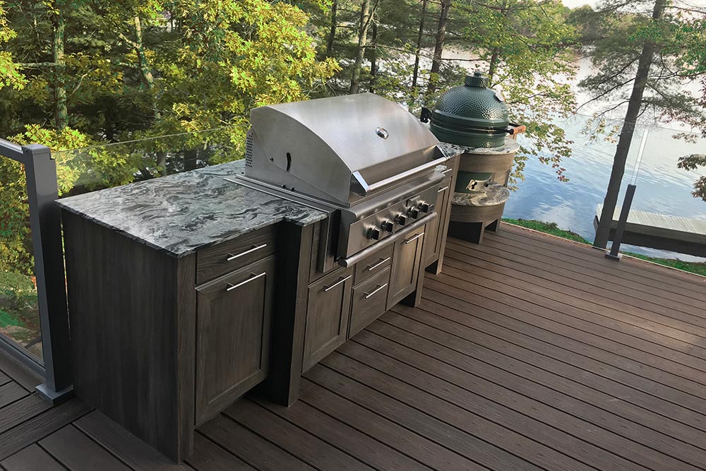 Outdoor Kitchens Redwood Cabinetry