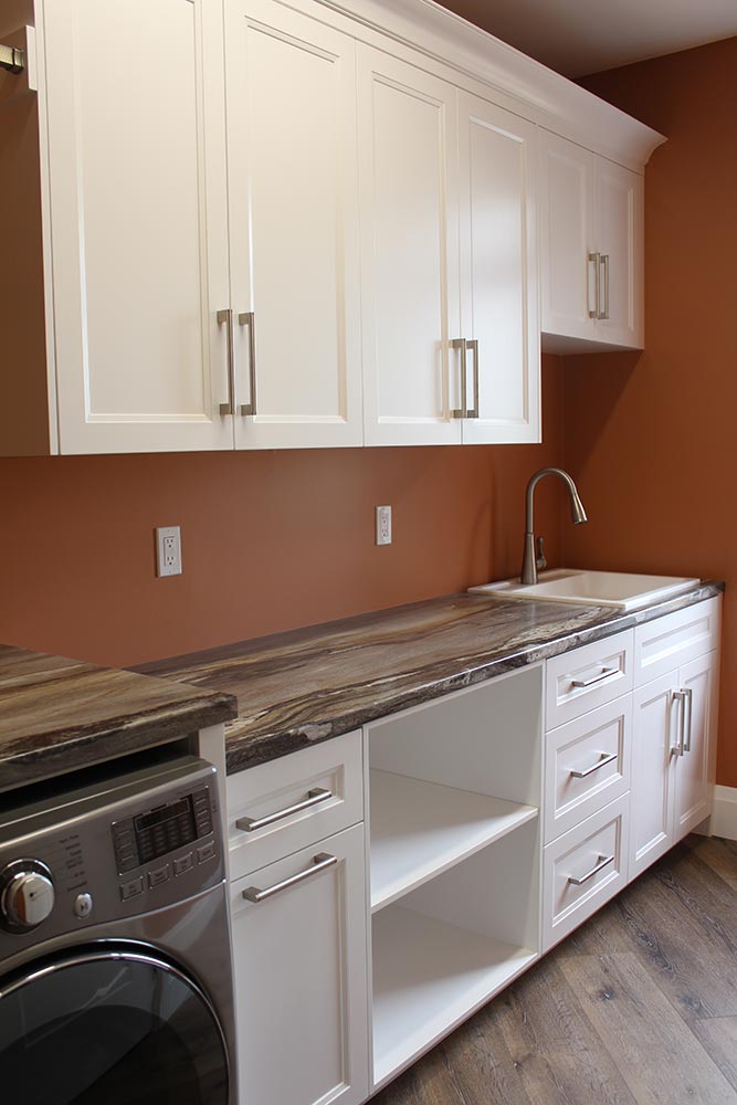 Laundry room cabinets